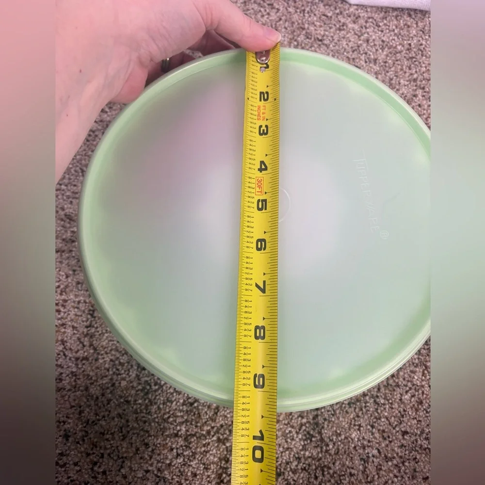 New Tupperware Vintage‎ Retro Lime Green Jello Mold Container Interchange